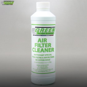 Limpiador de filtro verde
